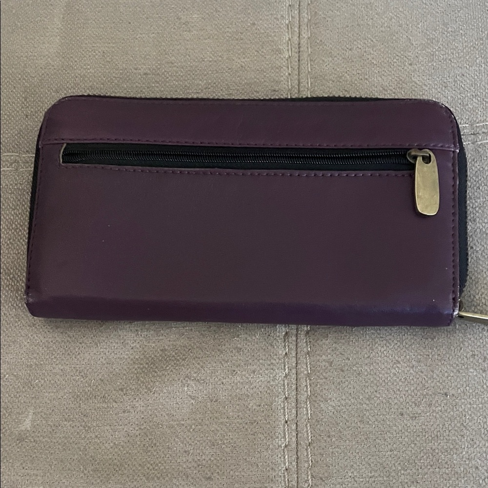 Hype Purple Leather Wallwt